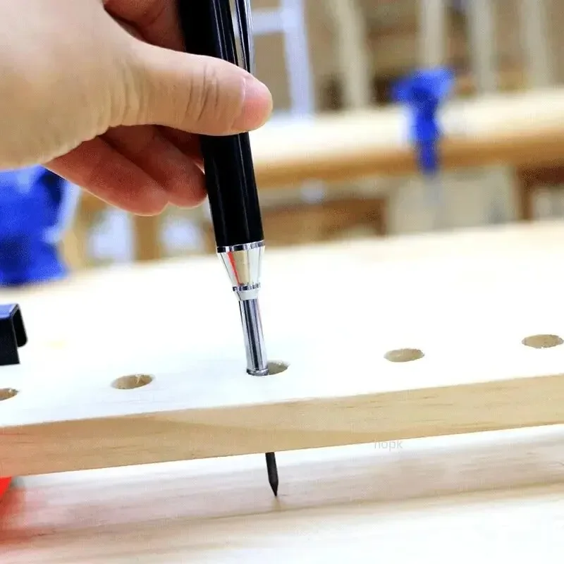 Factory Directly Price Personalised Metal Solid Carpenter Pencil Colouring Drawing Mechanical Pencil Case Set