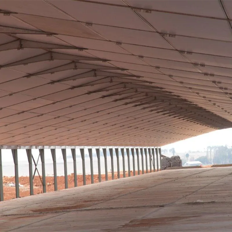 steel cow barn cowshed cattle slaughter house steel arch livestock house
