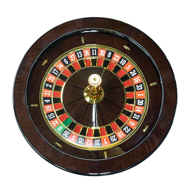 High-end Luxury 32-inch Roulette Casino Quality Professional Solid Wood Roulette Wheel For Entertainment