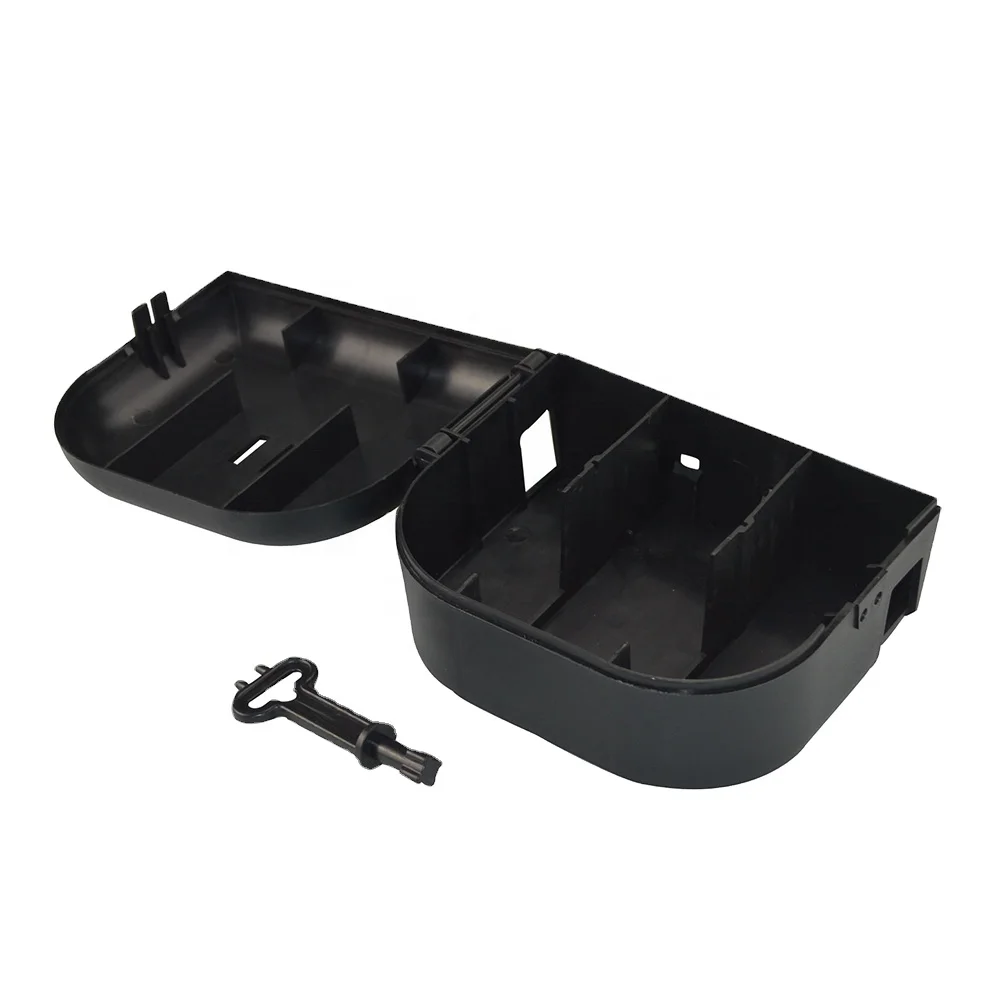 Пластиковая приманка для мыши управление грызунами очень прочный водонепроницаемый ключ с замком высокое