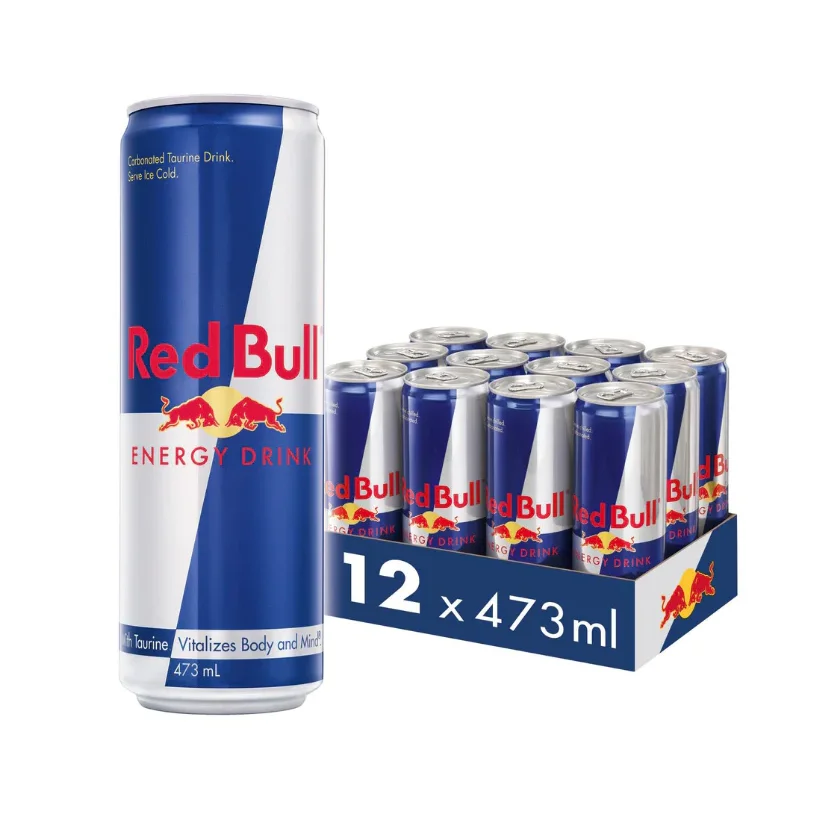 Красный бык 250 мл энергетический напиток из Австрии красный оптом Redbull/безалкогольные напитки