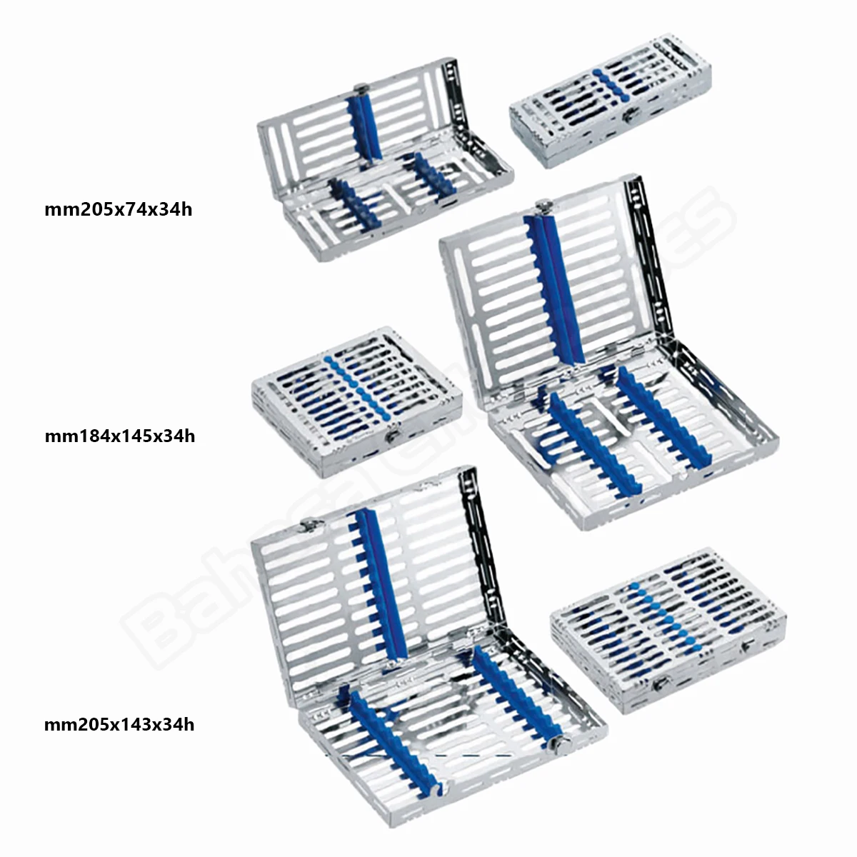 Стерилизационная Кассетная стойка для 5 7 10 и 20 инструментов немецкая нержавеющая сталь органайзер стоматологических