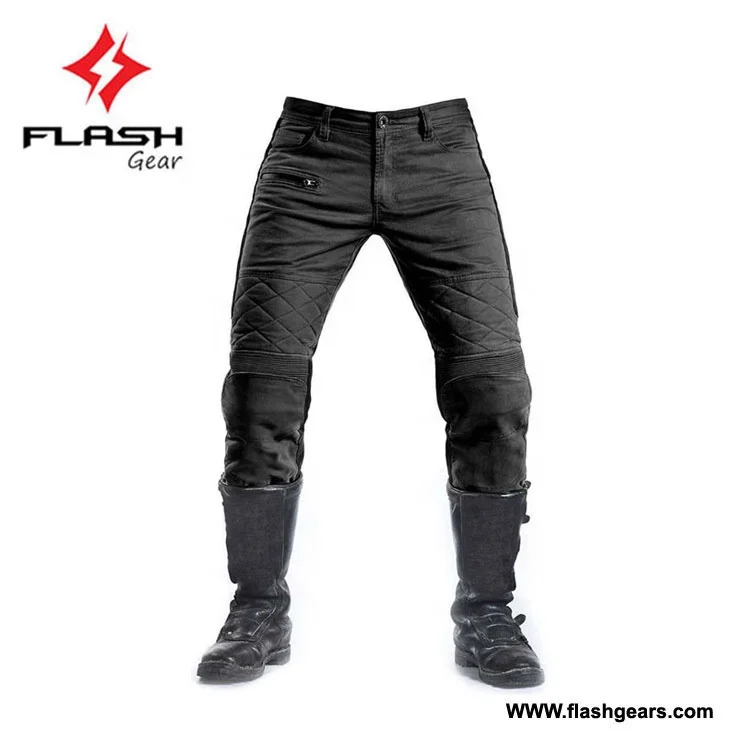 High Quality Custom Made Denim Motorcycle Pants Men Moto Jeans Protective Gear Riding Motocross Pants Touring Motorbike Trousers