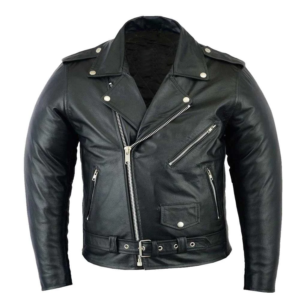 Premium Leather Jacket for Men Stylish Durable Design Perfect for Bikers and Fashion High Quality Comfortable Fit