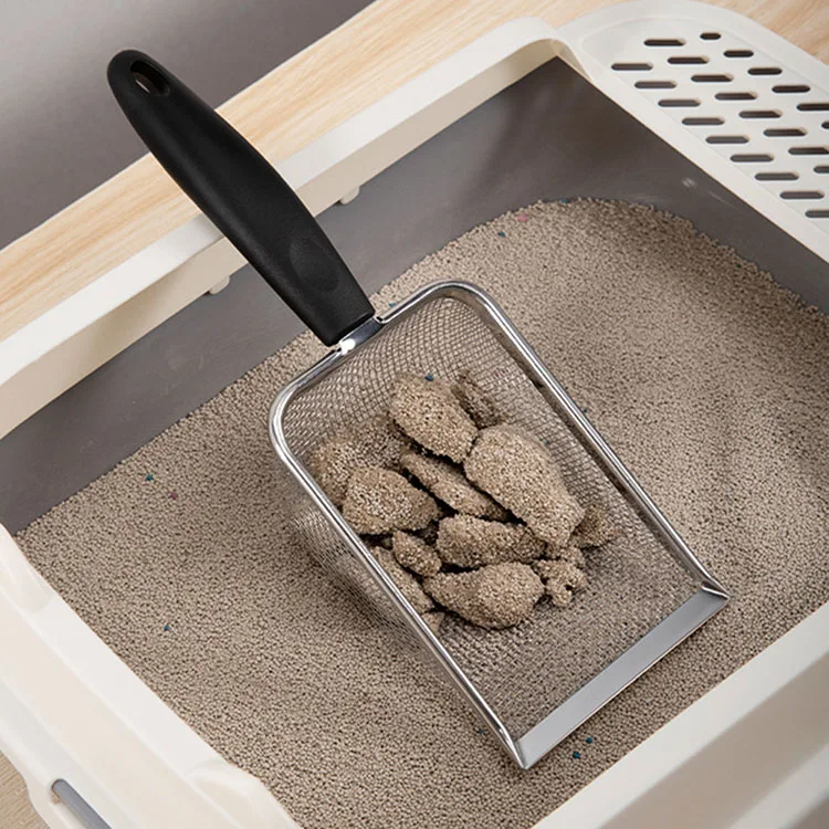 Cat litter shovel Stainless Steel shovel Bentonite dedicated shovel