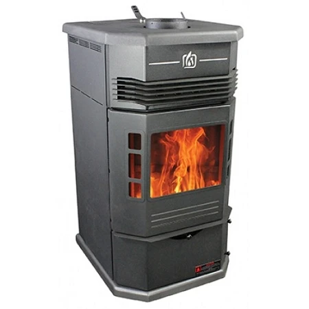 Wood pellet stove with adjustable output Fireplace Wood Pellet Stove with remote control