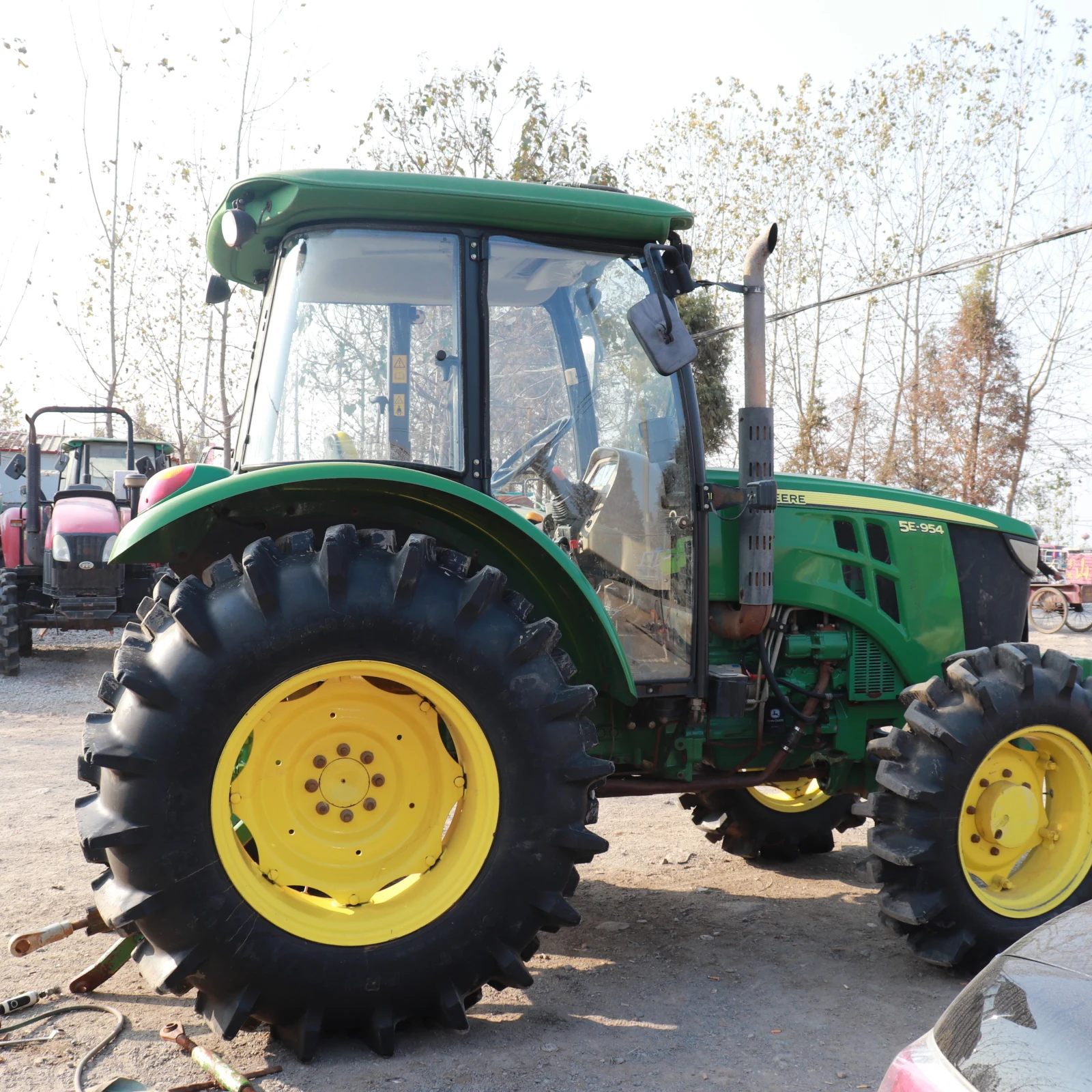 Used foton lovol 504 Kubota yto john and deere new and holland electric walking yanmar compact mini farm tractor for sale