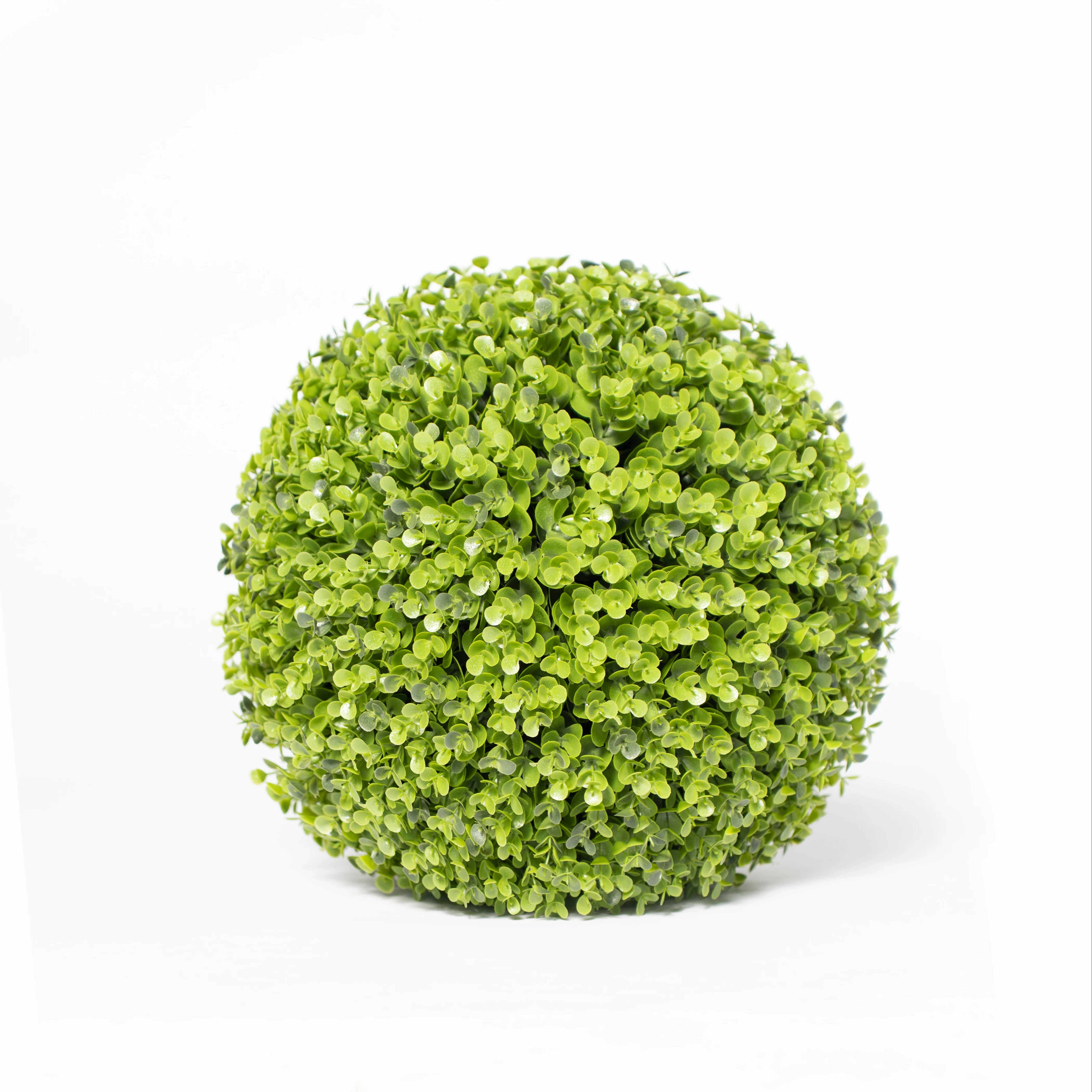 Xunmengyuan Direct Selling Hot Sale Pe Artificial Spring Green Eucalyptus Ball- 30cm for Indoor, Front Porch, Office Decor