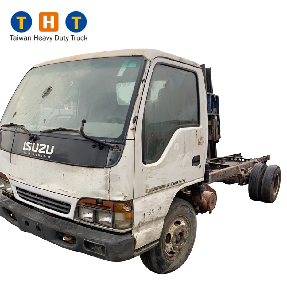Подержанный двигатель грузовик NPR66 4HF1 4334CC 1998Y 6.8TON для ISUZU