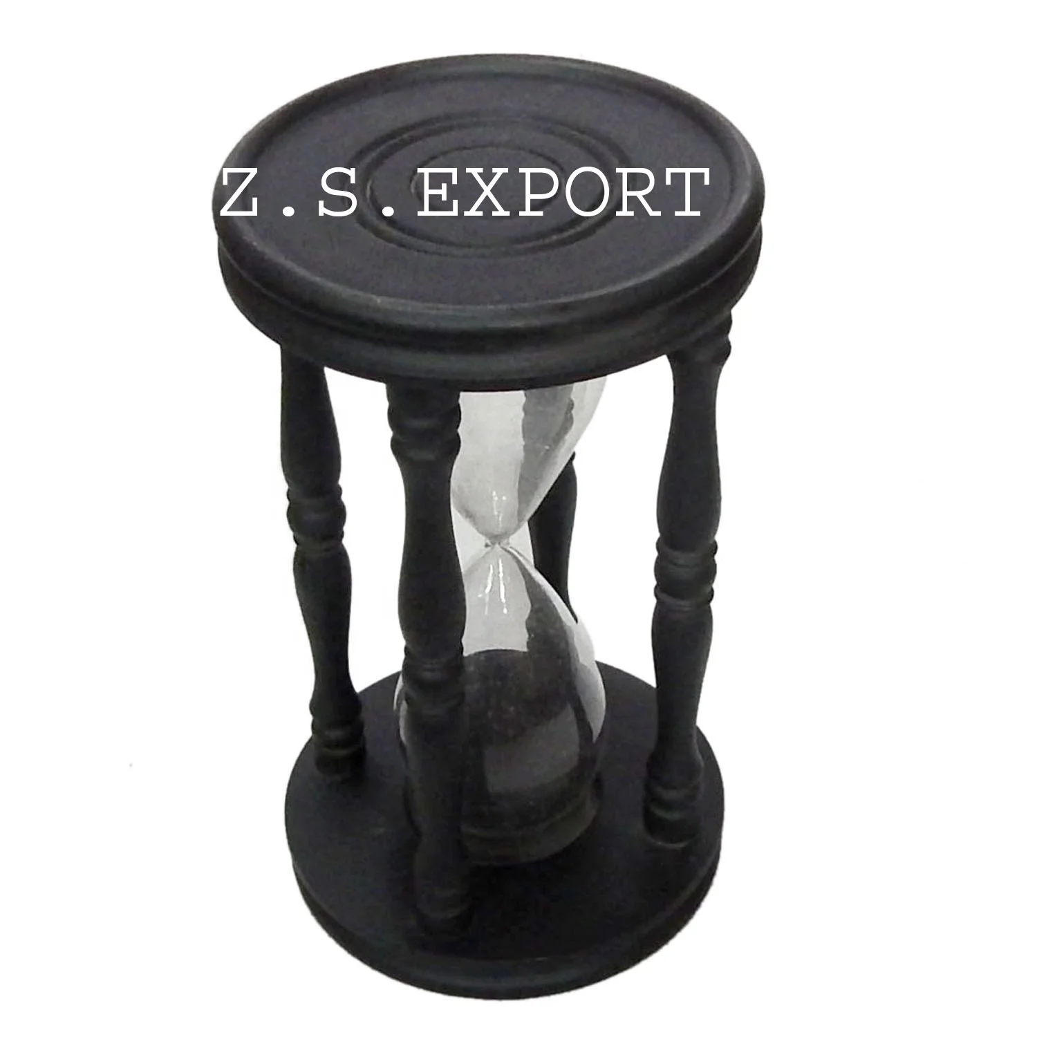 New Modern design Metal Sand Timer Metal hourglass Wholesale Vintage  home decorative Office Desk Item Nautical sand timer