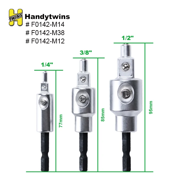 Easy Operate Strong Magnetic Impact Grade Locking Sockets Adapter