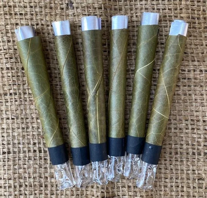 Organic hand rolled leaf Best compatible leaf in filled herbal mixture & buds Full Natural taste pleasurable Super Slow Burning