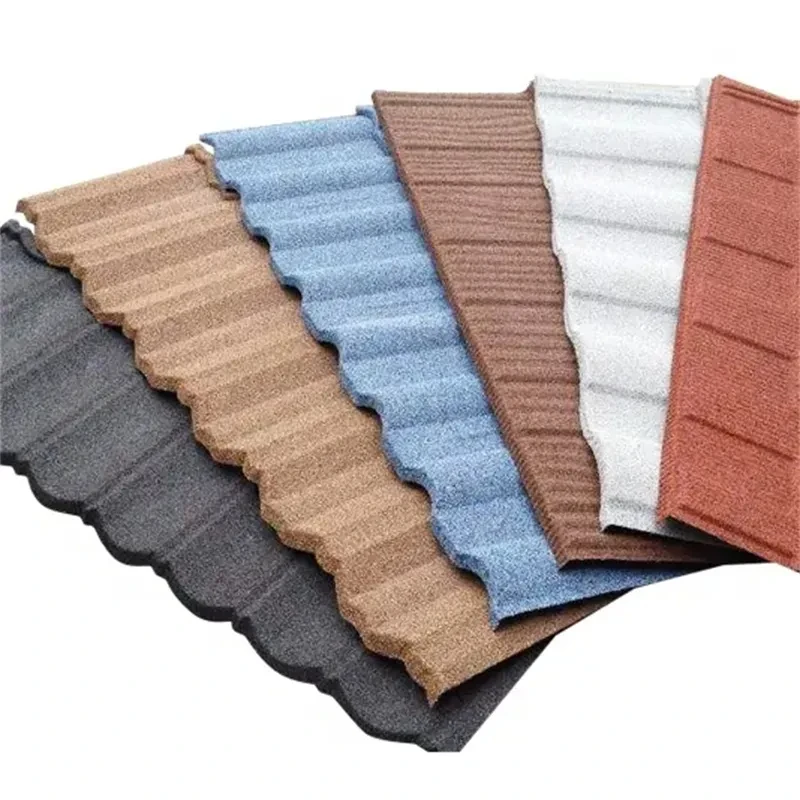 Roof Tiles Metal Stone Coated Decorative Metal Roof Material