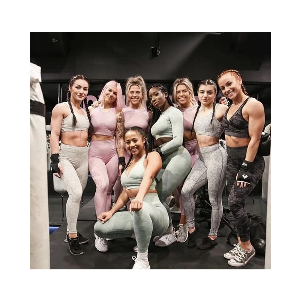 Women Workout Biker Cycle Gym Short Female Fitness Ware Short One Piece Yoga Dress Set with Color Variations
