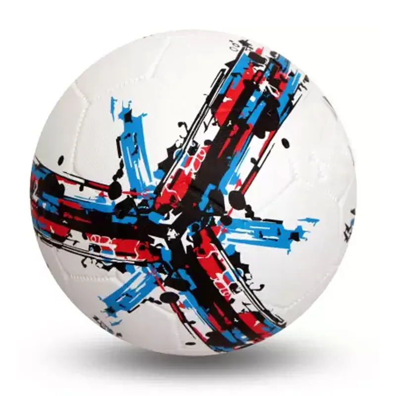 Custom Made High Quality Thermal Bonding Lamination Soccer Ball Soft PVC Material Soccer Ball By GREATER SPORTS