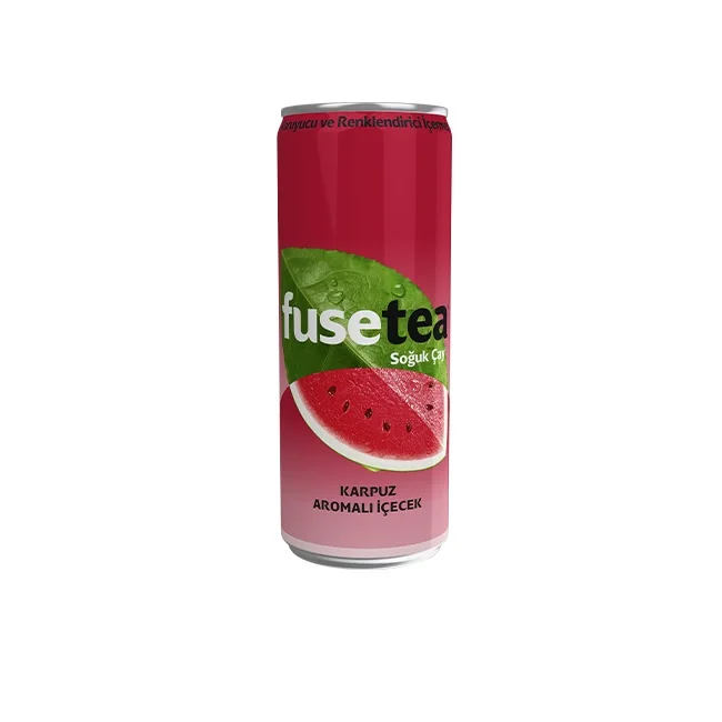 FUSETEA 330 ML  ICE TEA WATERMELON MANGO PINEAPPLE PEACH LEMON MELON STRAWBERRY GREEN TEA MINT FUSETEA 1 LT COLD TEA