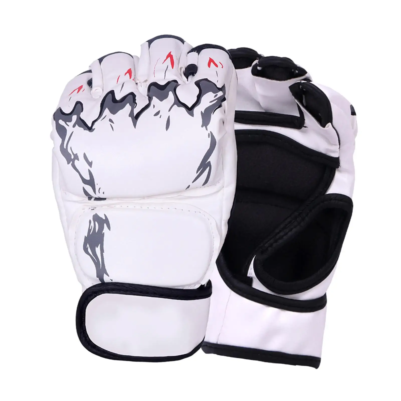 Custom Made High Quality MMA Customized Gloves Made with High Quality Pure Leather for MMA Training and Competitions MS-MG-202