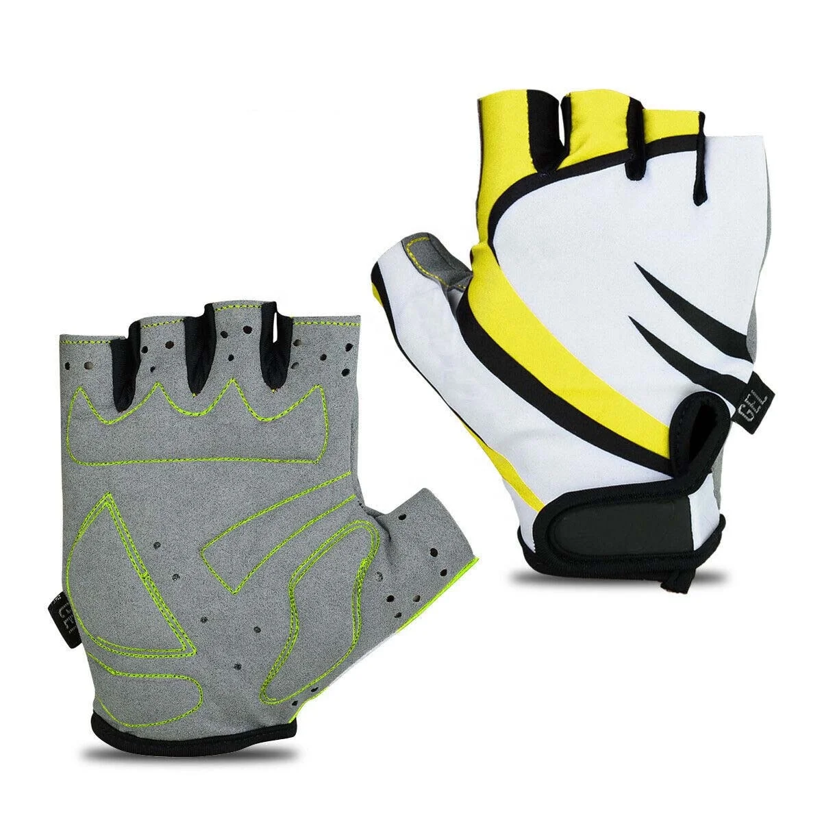 Unisex Gel Padded Cycling Gloves Gel Padded Shockproof Mountain Bike Racing Gloves with Custom Logo Design