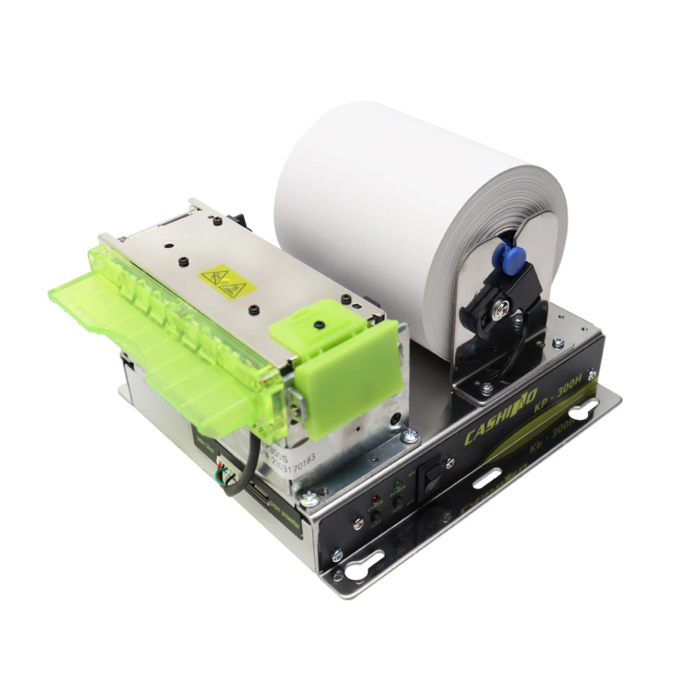 Cashino KP-300 80mm Width 80mm Diameter Thermal Receipt Printer for Parking KIOSK