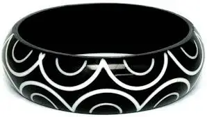 fashion jewelry resin bangles from india handmade bangles for women and girls classic look resin wood