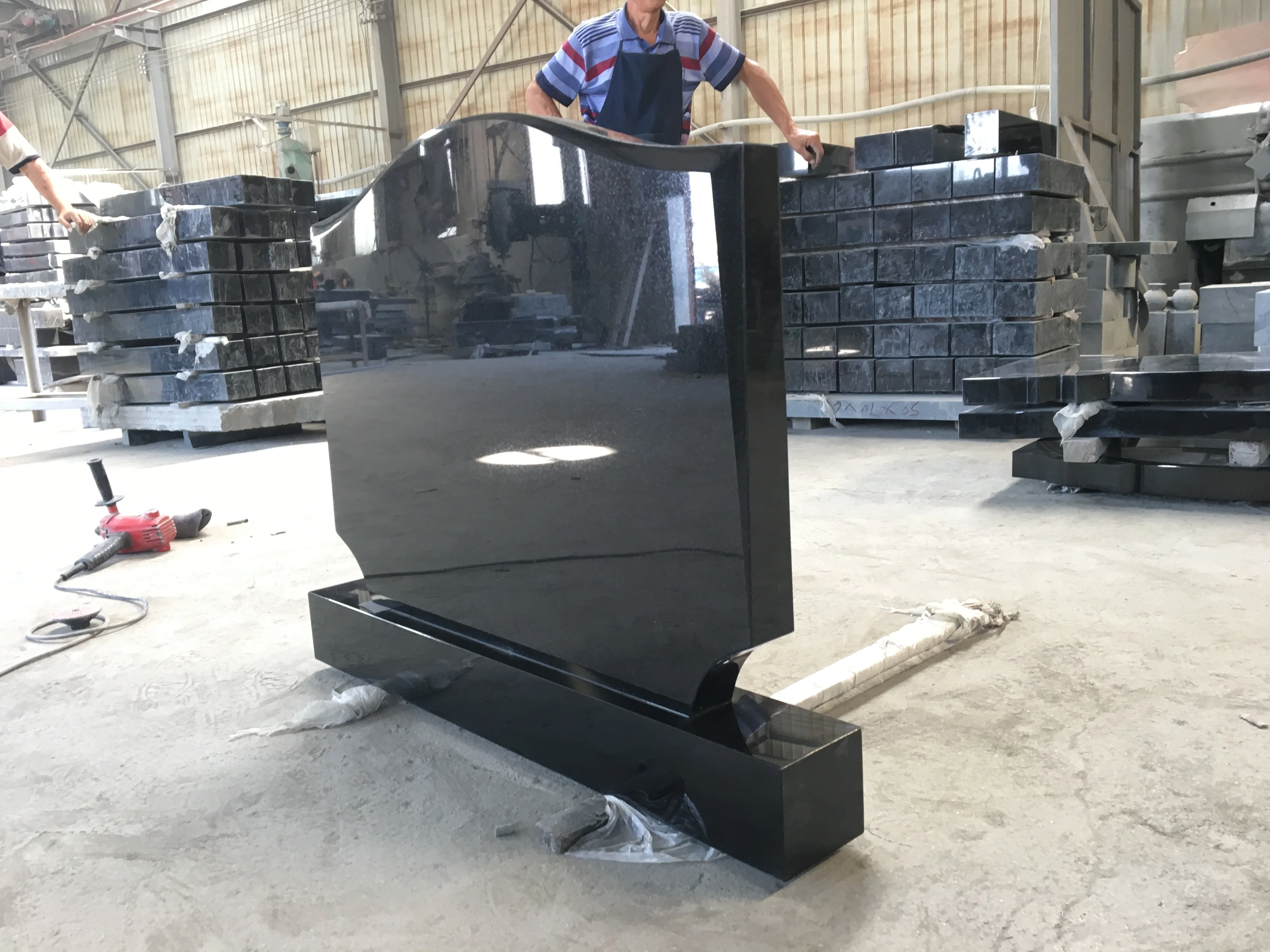 custom tombstones and monuments granite shanxi black tombstone russian style china black granite monument