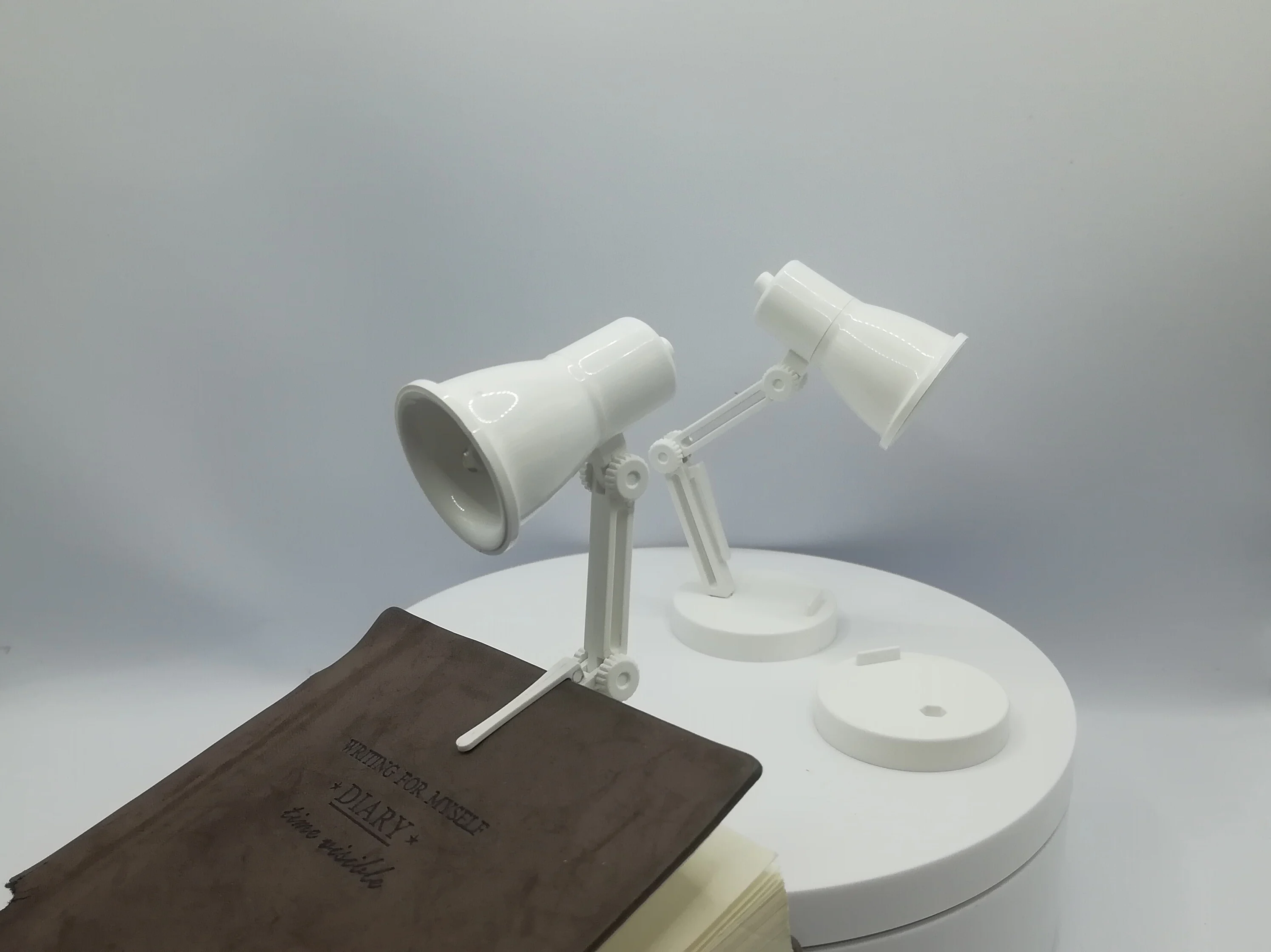 Magnet Magnetic Nordic Decoration color Night Light With sticker Bedside Light Foldable table LED Mini Desk Lamp