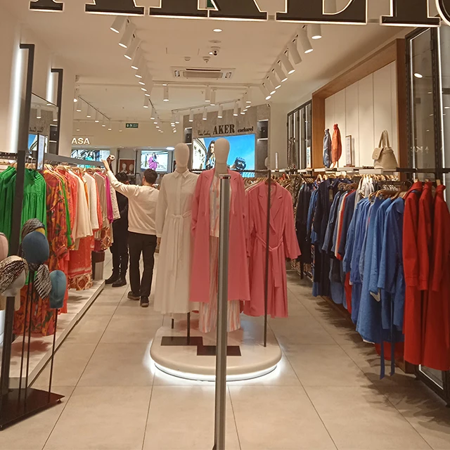 Wholesale Professional Garment Store Display Shelf Rack Systems for Display Rack From Turkey
