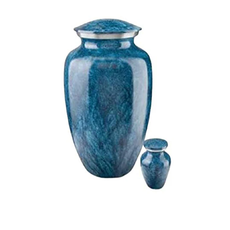 Factory Price Decor Urn  Beautiful Adult Cremation Urn For Human Ashes Handcrafted Cremation Urn Pot For Sale