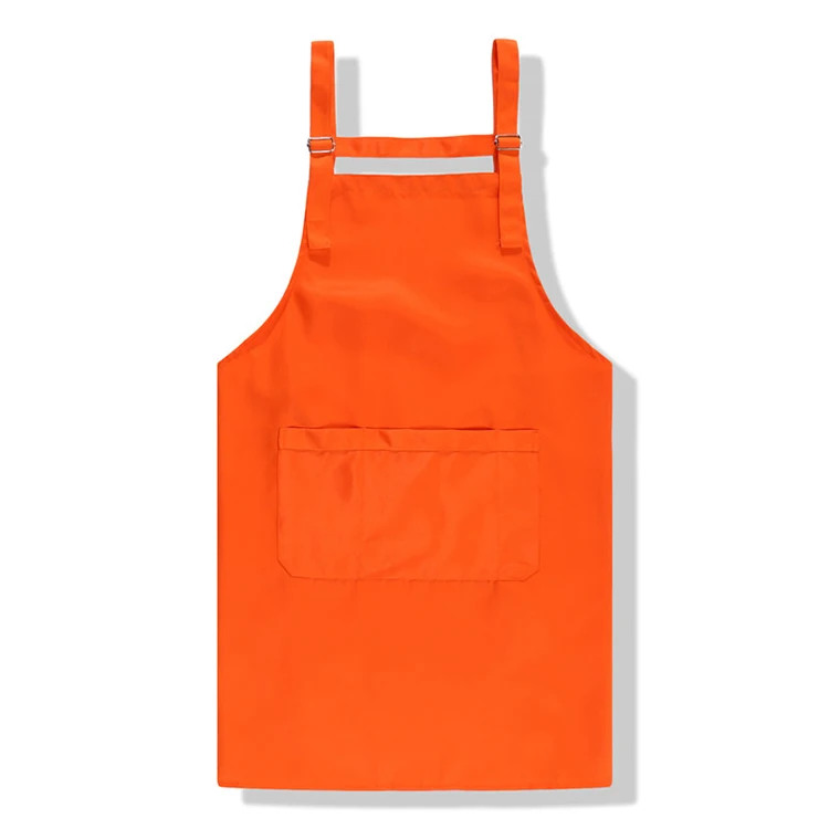 Men wholesale waitress barista apron custom print 100% cotton chef aprons kitchen cooking kitchen aprons most comfortable