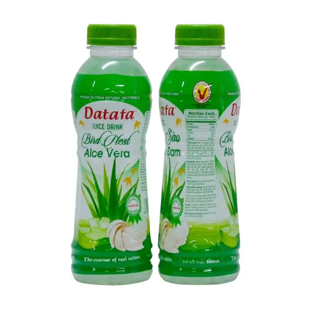 500ml Water Melon Aloe Vera Juice Drink Soft Drink Premium High Quality Aloe Vera Water Melon Juice With Pulp Private Label