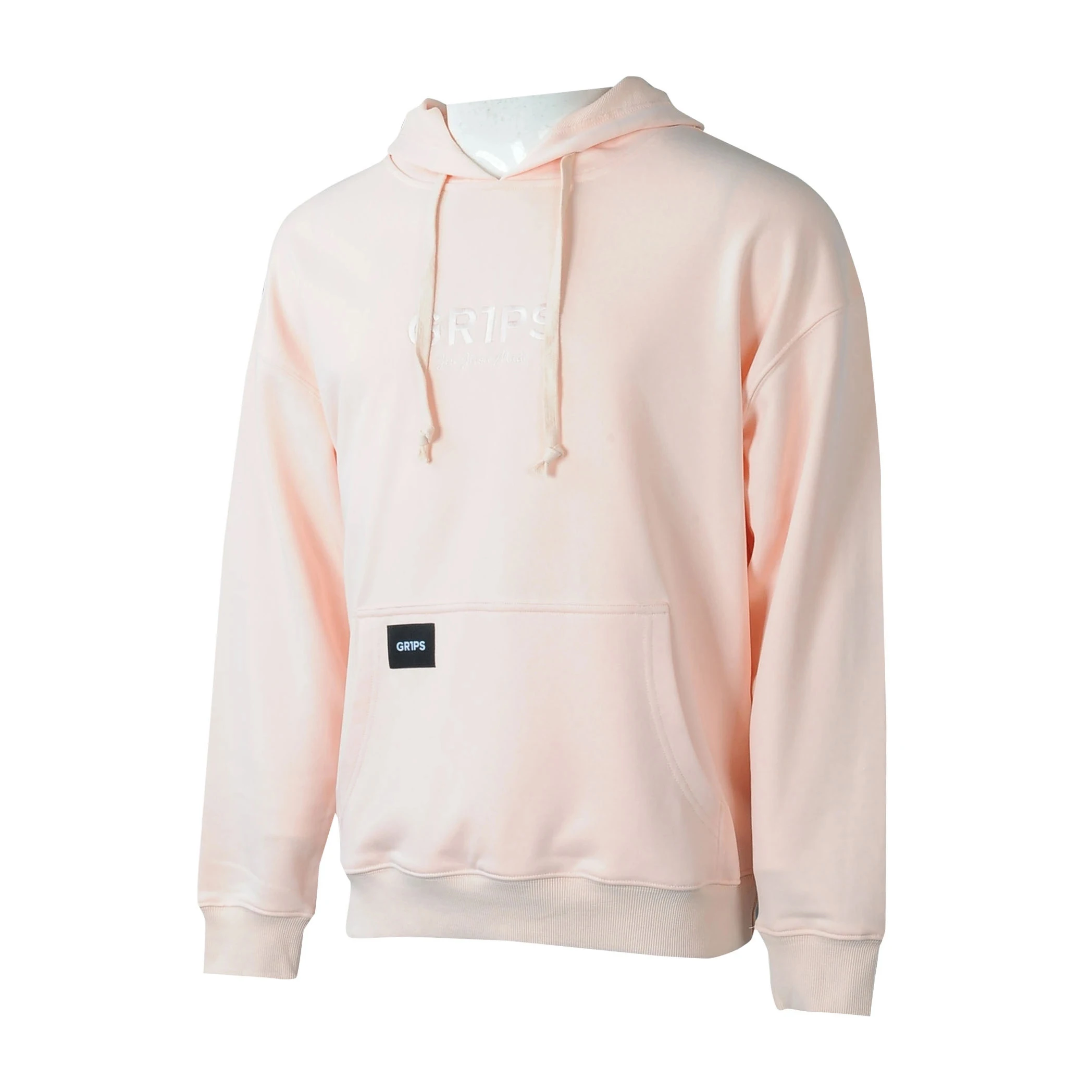 Custom Logo No Pocket Cut Edge Pullover High Quality Raw Trims Hem Men Oversized Hoodies Without Strings Breathable Sweatshirt