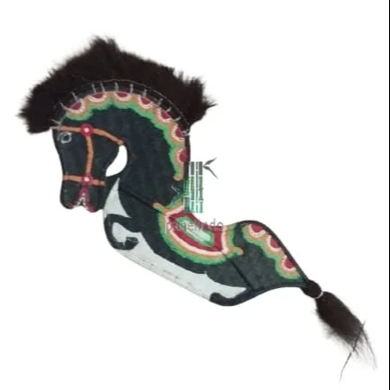 Bamboo Horse Wall Deco eco friendly natual living room