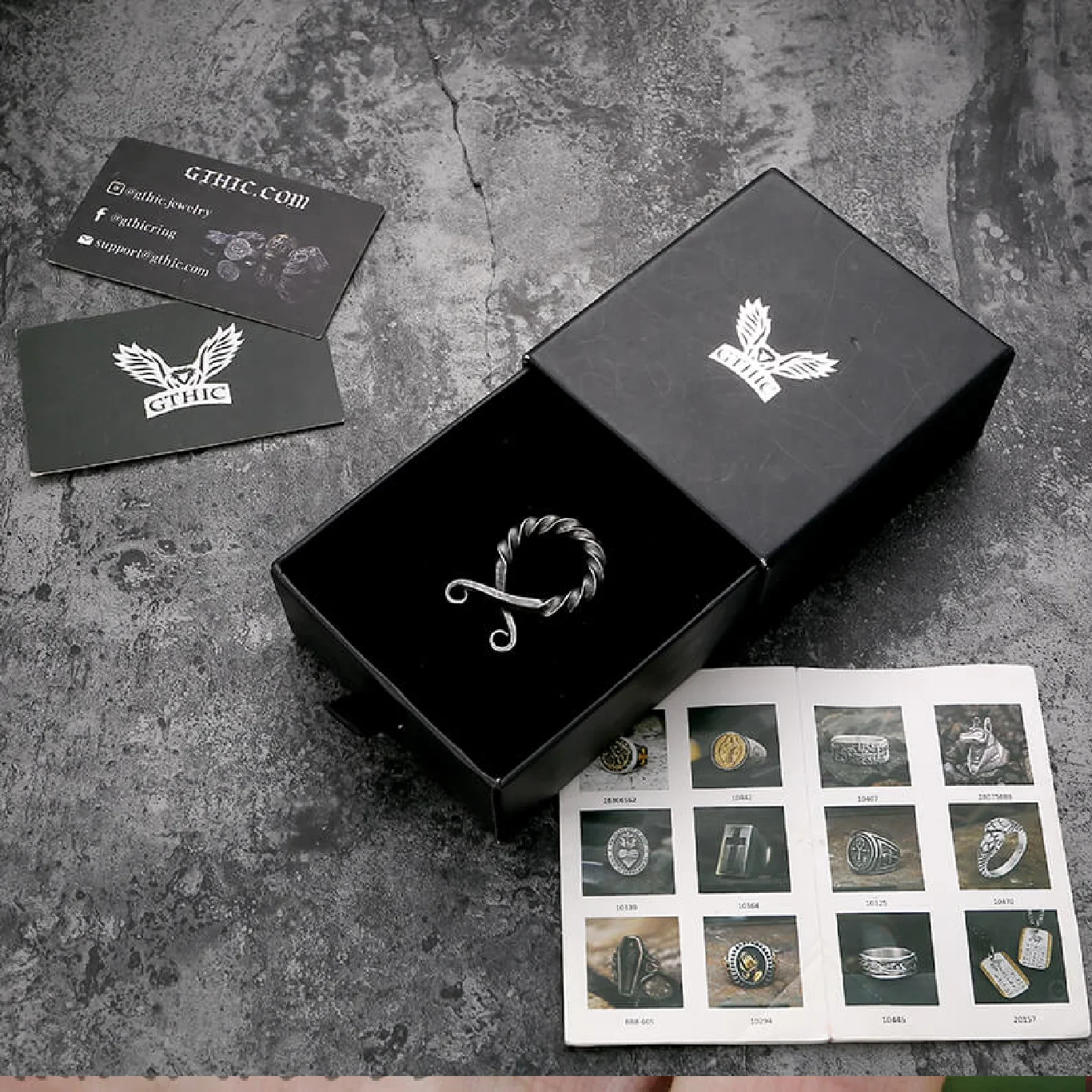 Hand Forged Iron  Viking Troll Cross Pendent Unisex Bit Of Shine Twisted Medieval Arm Ring At Wholesale Cheap Factory Price