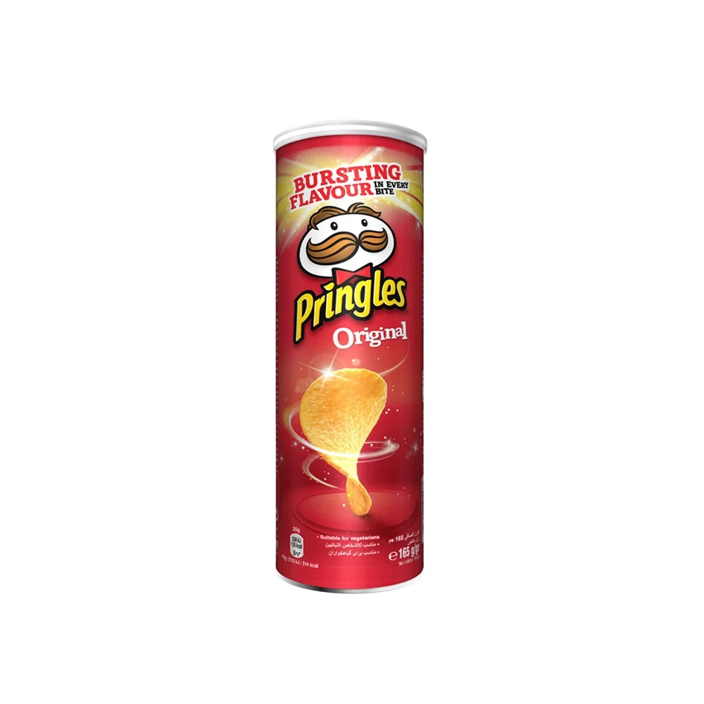 Оригинальные ароматизированные чипсы бренда Pringle, все ароматы, у нас всегда свежий запас и новая дата 165 г x 19