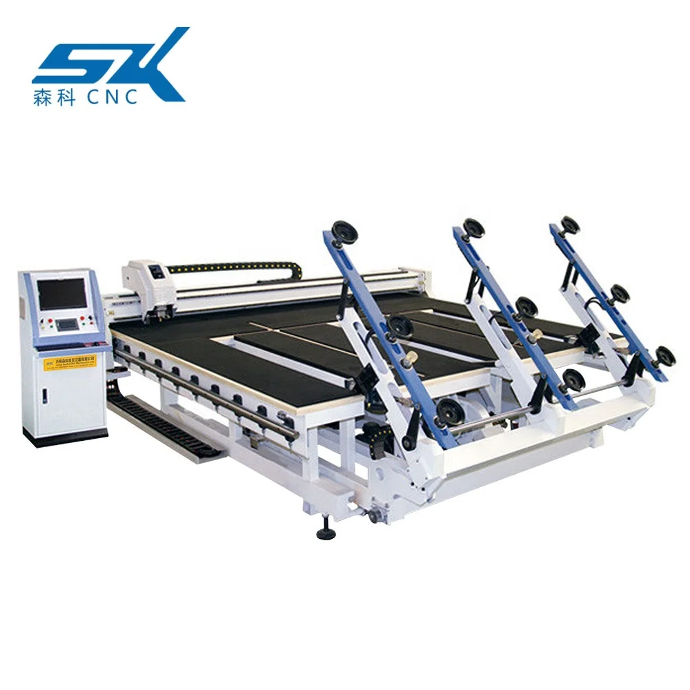multi functions full automatic electronic auto watchmaker cnc glass cutting loading  machine for flat glass