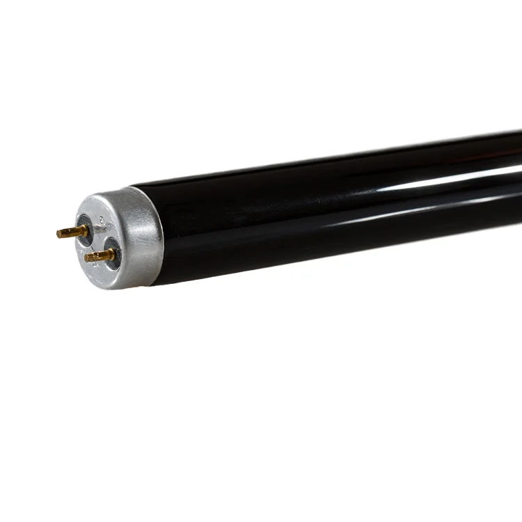 365nm UV Lamp Black Light Blue Quartz Tube T8 36w Fluorescent Glass 110V with 2G11 Base for Air Purification