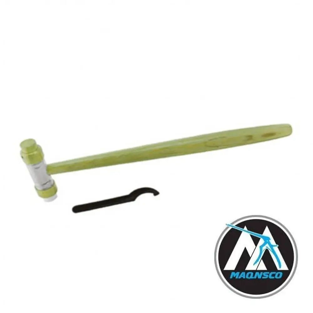 Латунный нейлоновый молоток с нейлоновым ключом не является мерцевым и отлично подходит для выравнивания других целей где стальной многое другое.