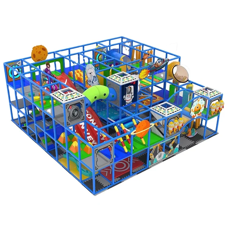 Commercial New Style toddler Children Soft Play Amusement Equipment Jungle kids play area Indoor Playground  slides sets