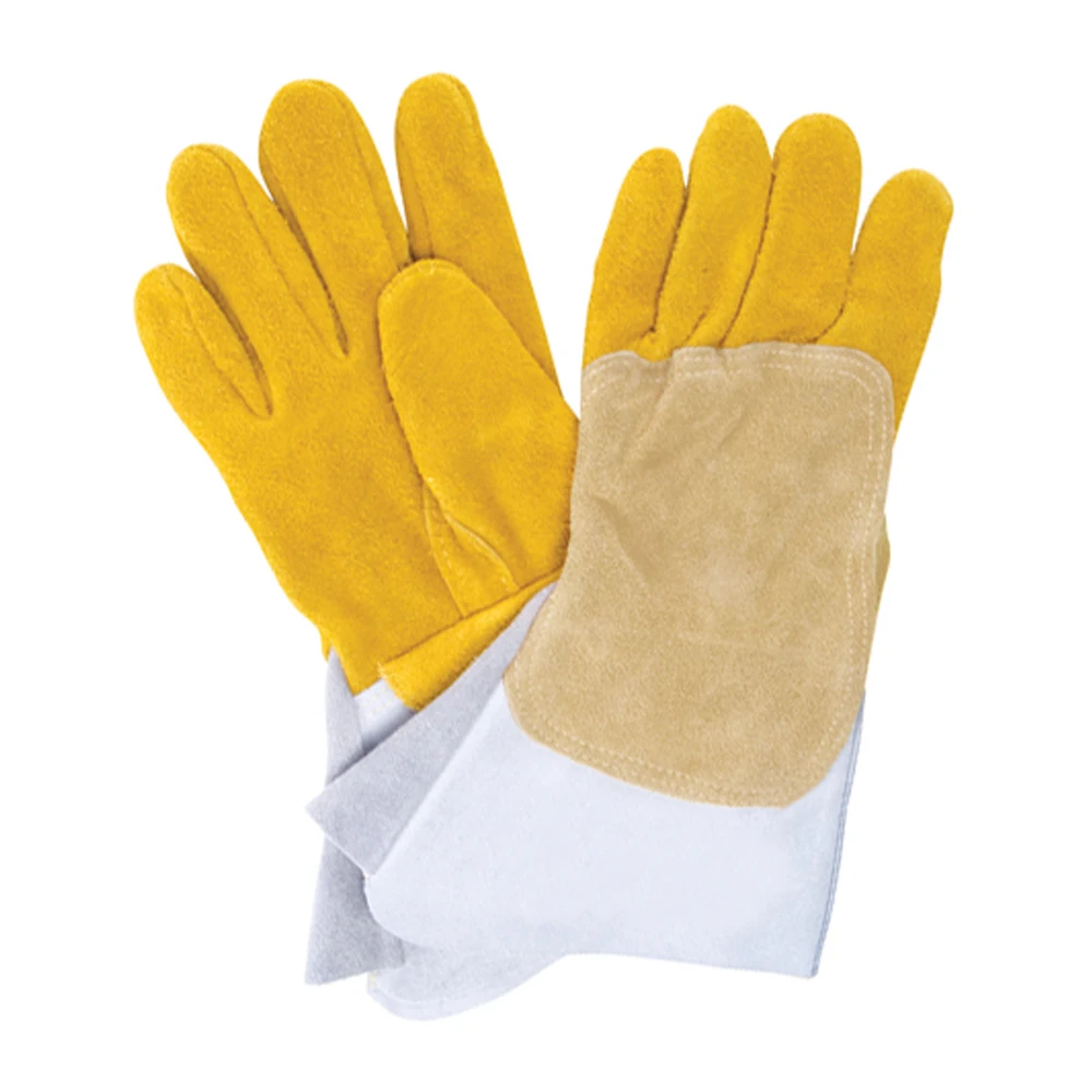 Wholesale Price Custom Made Hot Sale Tig Welding Gloves With Good Quality Cowhide Leather