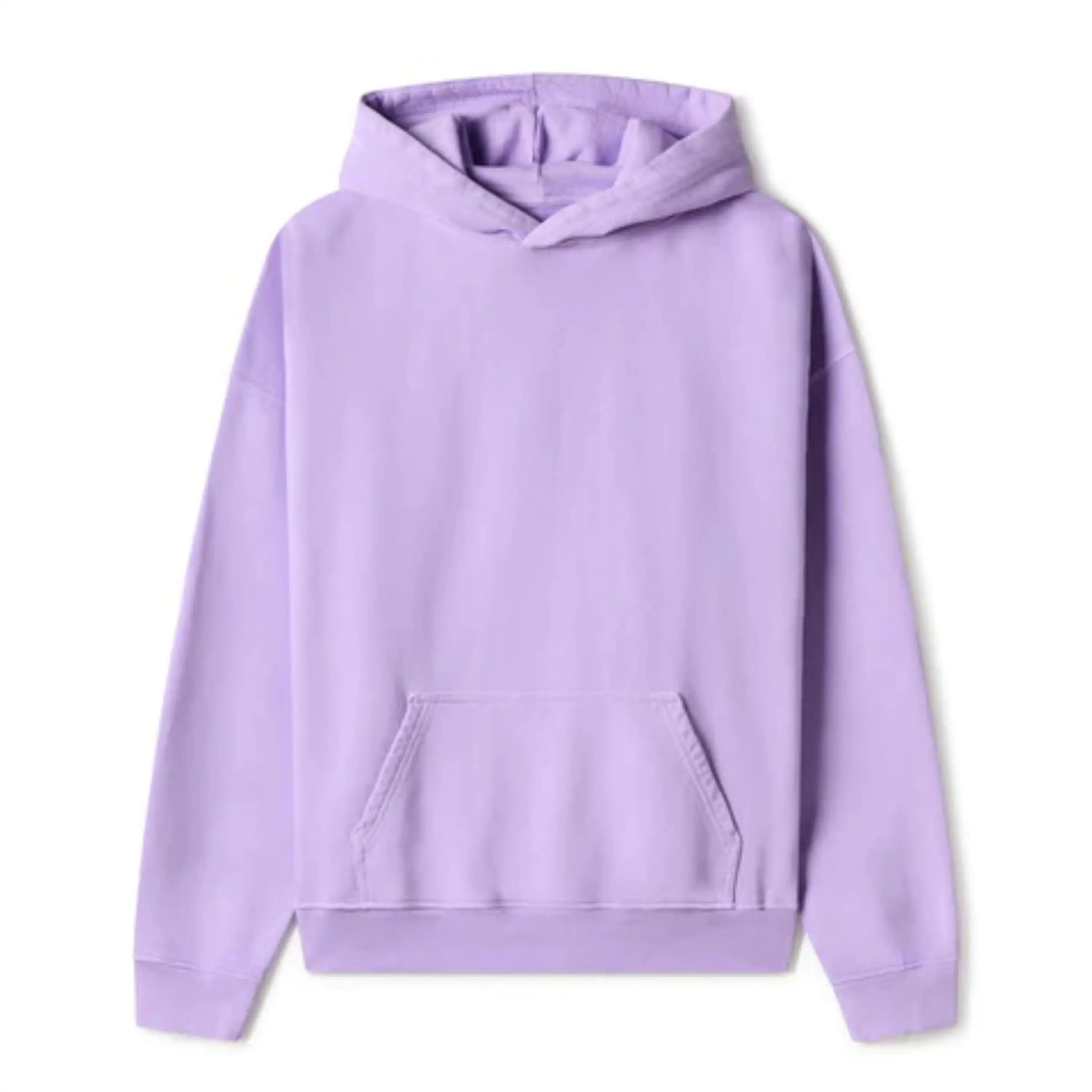 Luxury Cotton Thick Heavy 600 Gsm French Terry Pullover Boxy Hoodie Custom Drop Shoulder Fleece Oversized Hoodies