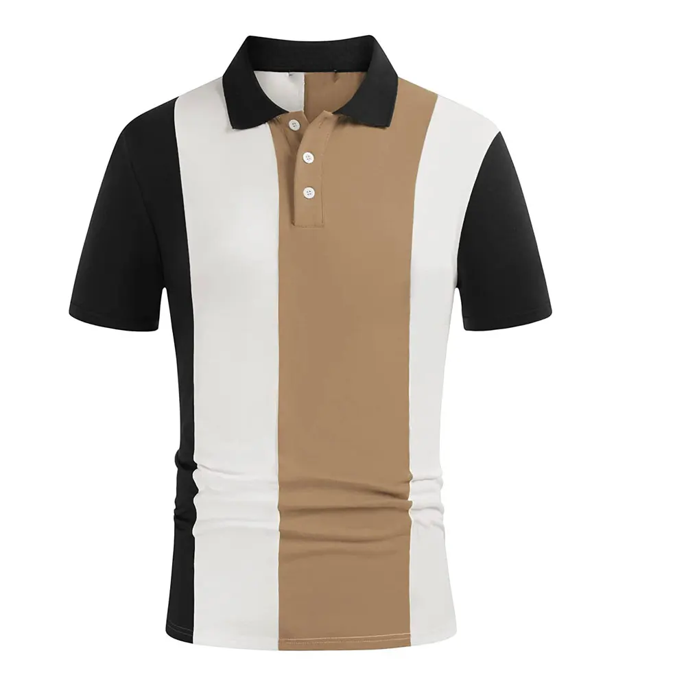 High Quality Polo Shirt Wholesale Men Clothes Short Sleeve Polo T Shirt Custom Digital Print Mens Golf Polo Shirts Casual