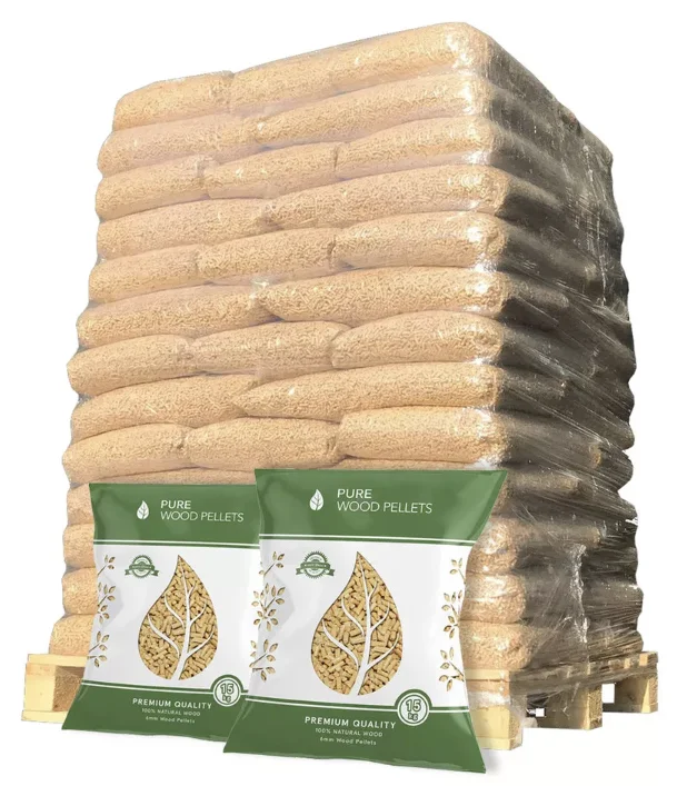 Wood pellets England