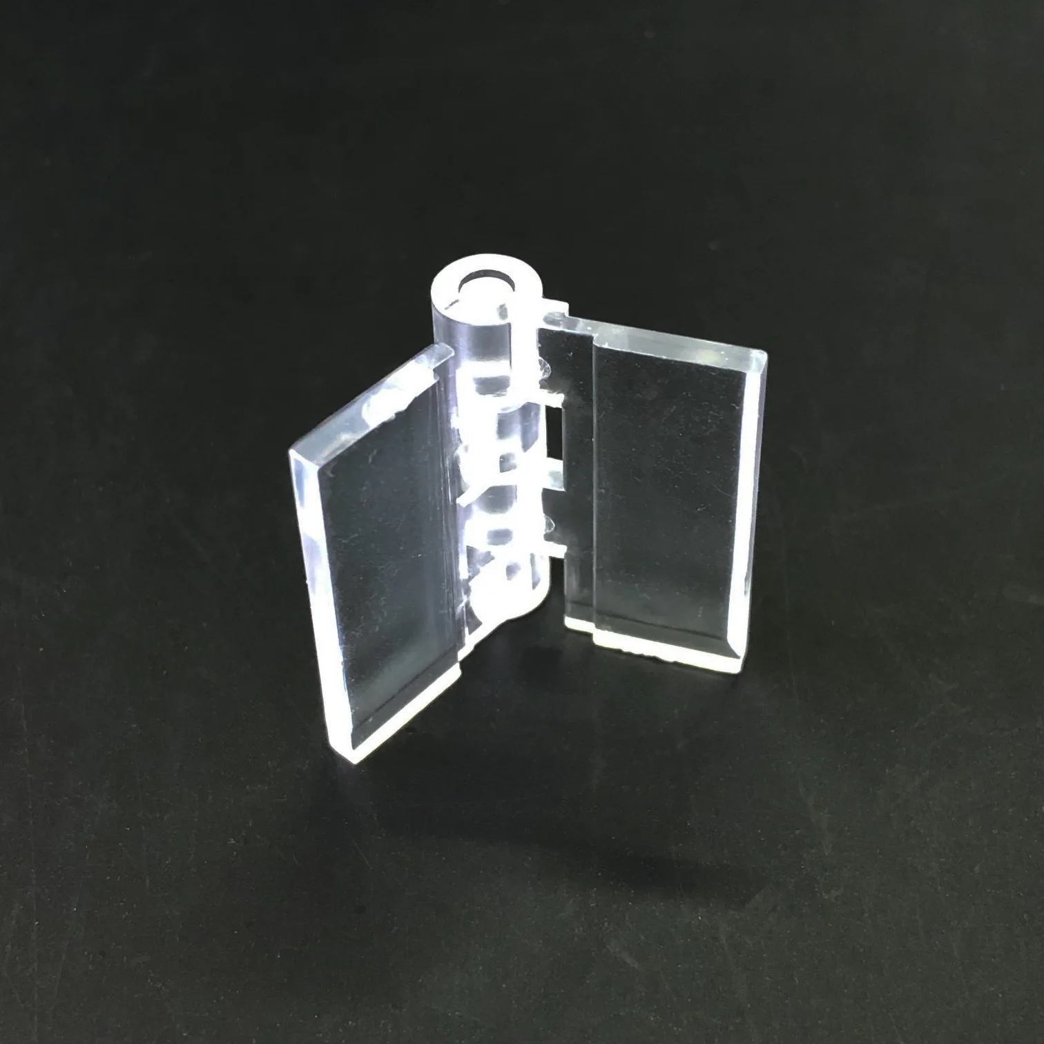 Clear Acrylic Mini Hinge Transparent Plastic