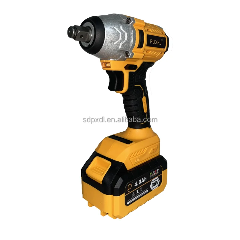 21V/36V OEM electric tools cordless 3.0Ah 330Nm impact power wrench for auto repair