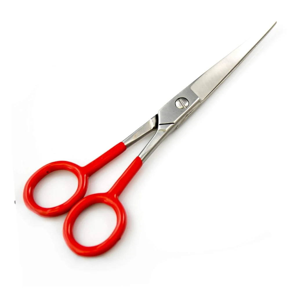 Supercut Scissors Barber Hair Shears Ice Tempered 6 - Red Padded Finger Holes New Arrival VG10 Professional Scissors