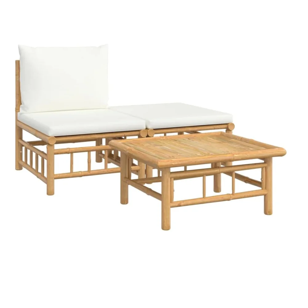 Wholesale Top Choice Natural Bamboo Chair and Table Set For Outdoor Furniture Wholesale From Vietnam
