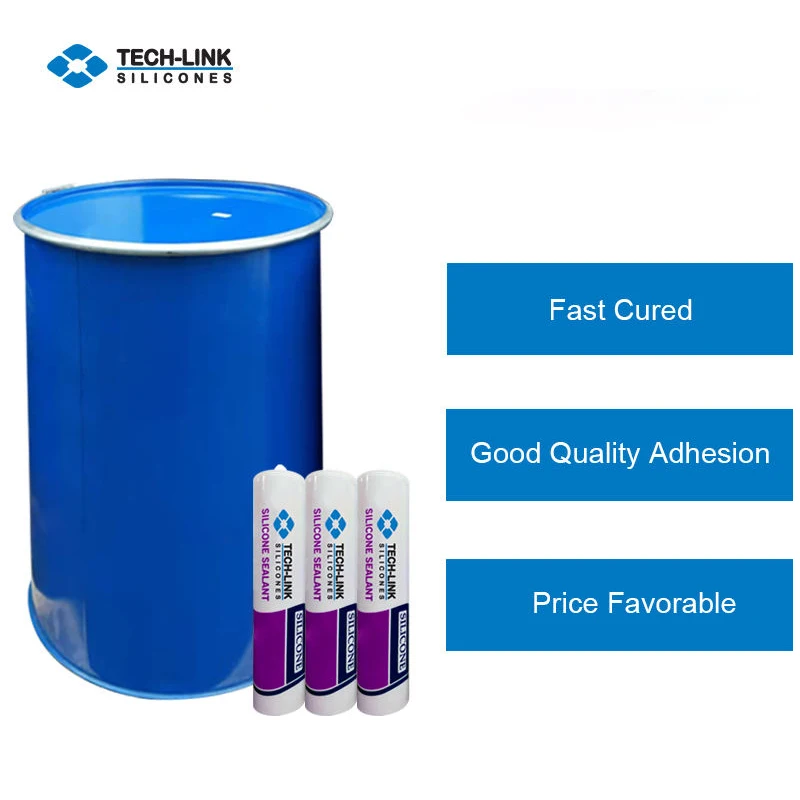 Manufacturer General Purpose Good Quality Adhesion Adhesive & Sealant Fast Cured Acetoxy Construction Sealant