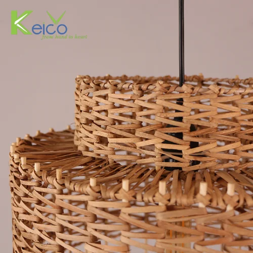 2024 Modern and Rustic Rattan Lampshade New Item from Keico Made in Viet Nam for Lamp Covers & Shades Decoration