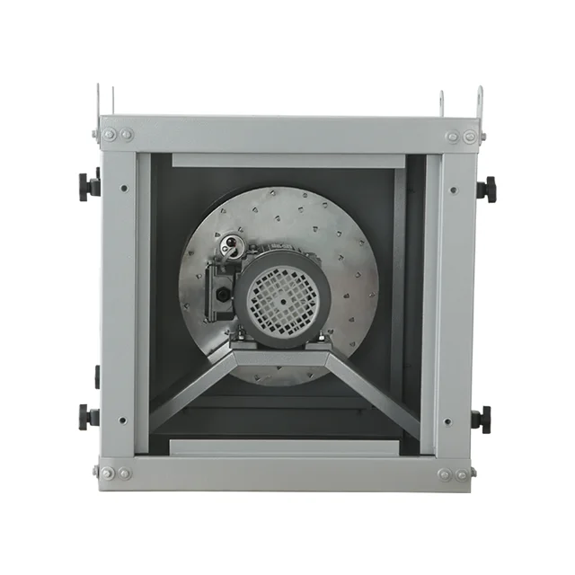 550W 1400RPM  Inline Square Centrifugal Fan  Direct Drive