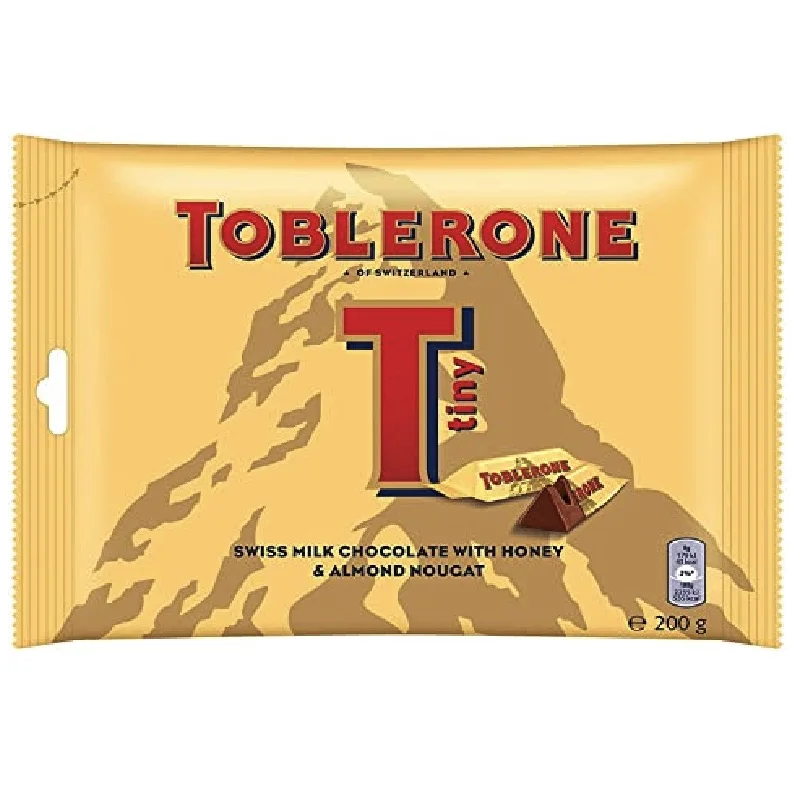 Toblerone Tiny Milk Chocolate Pieces Bag 200g